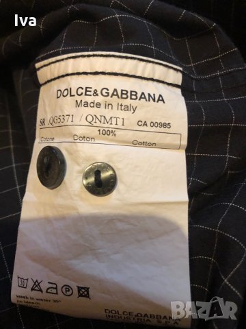 Маркова риза Dolce&Gabbana , снимка 2 - Ризи - 30567032