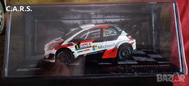 Метална количка Toyota Yaris WRC - Мащаб 1:43, снимка 2 - Колекции - 52321301