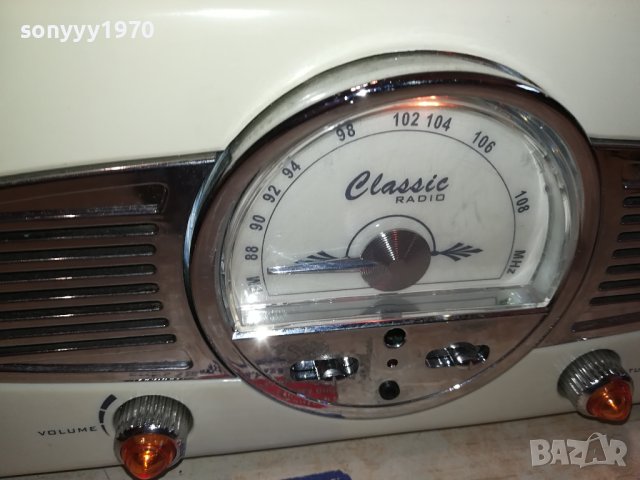 🛑AUNA-ГРАМОФОН ТУНЕР УСИЛВАТЕЛ С РЕТРО ВИЗИЯ LK1ED0911231706, снимка 3 - Ресийвъри, усилватели, смесителни пултове - 42923005