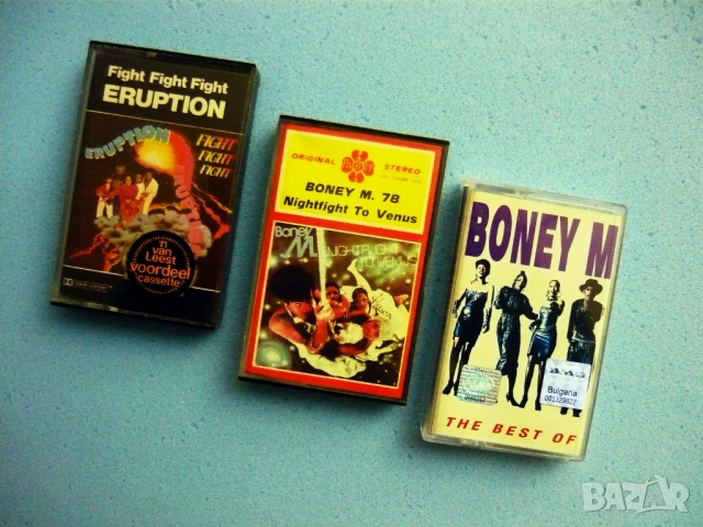 Boney M, Eruption - аудио касети