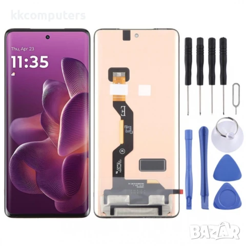 Оригинален AMOLED LCD Дисплей и Тъч Скрийн за Motorola Edge 60 Pro