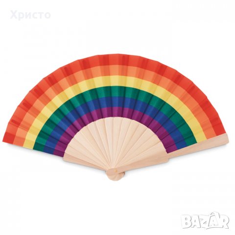 ветрило ръчно ретро за веене внесено от Испания дърво, шарено