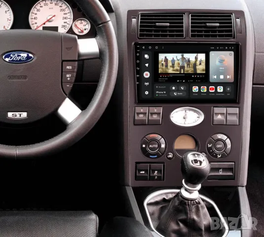 Мултимедия за Ford Mondeo, MK2, Android, Навигация 2004-2007, Двоен дин, 2 DIN, плеър, Mondeo, снимка 8 - Аксесоари и консумативи - 48744154