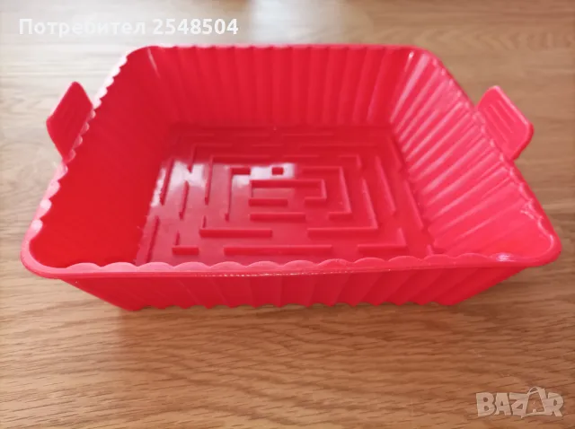 Силиконова кошница за Еър фрайър, снимка 2 - Форми - 48268488
