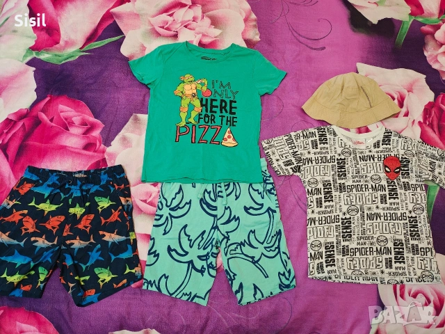 Голям ЛОТ детски лятни дрехи размер 128-134, снимка 2 - Други - 54168081