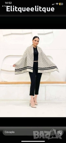 шалове chanel louis vuitton Christian Dior , снимка 4 - Шалове - 52430632