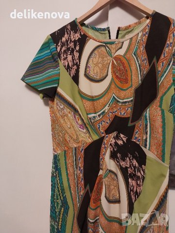 ETRO. Original Size S Вълна Изключителна рокля