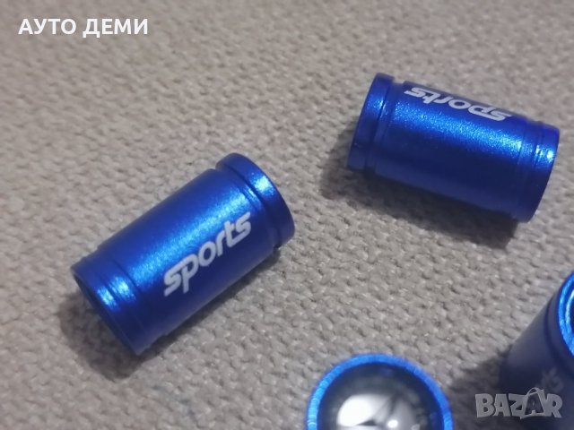 Черни или сини маркови капачки за вентили с емблеми Мерцедес Бенц mercedes benz кола автомобил джип, снимка 4 - Аксесоари и консумативи - 36773815