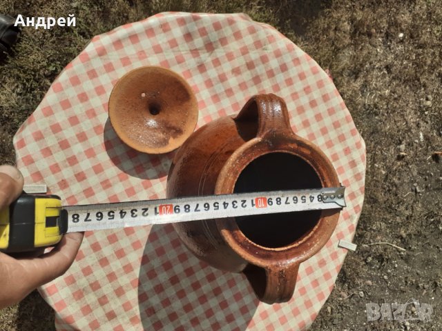 Старинно керамично гърне #9, снимка 6 - Антикварни и старинни предмети - 30257975