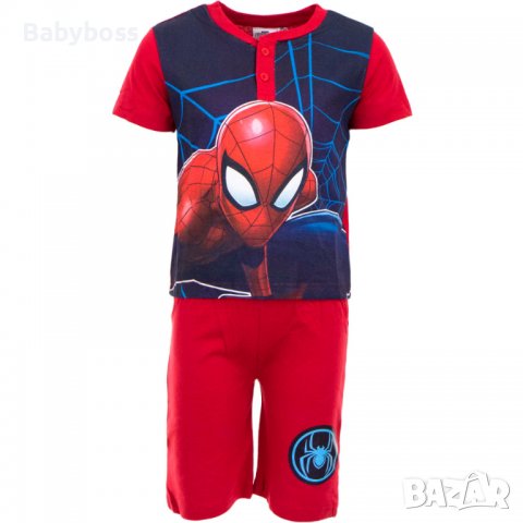 Лятна пижама за момче Спайдърмен, снимка 2 - Детски пижами - 39463768
