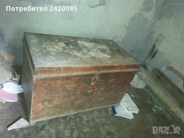 Стар дървен скрин-70лв