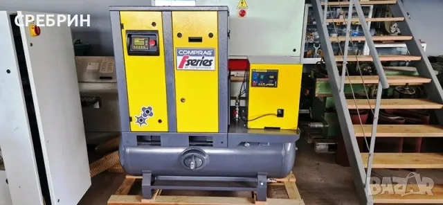 Бутален компресор 1000 лт с два мотора по 5,5кв + Ел табло, ревизиран , снимка 11 - Други машини и части - 47371881