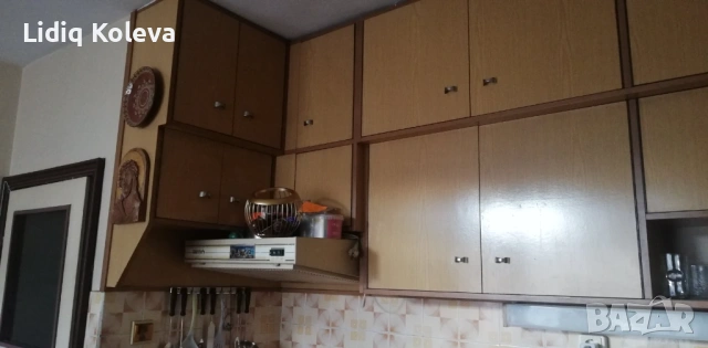 Секция от шкафове за стена словенски дъб, снимка 3 - Шкафове - 53091895
