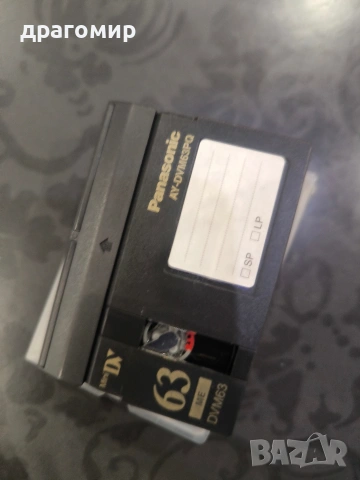Panasonic DVM63 Mini DV Cassette , снимка 3 - Камери - 54220160