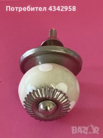  Керамични дръжки за мебели. Различни видове., снимка 11 - Декорация за дома - 52934692