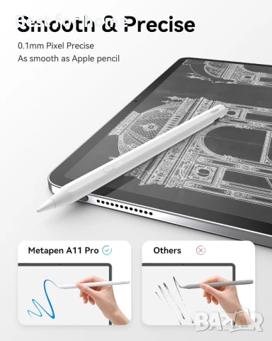 Metapen A11 Pencil за iPad, снимка 5 - Друга електроника - 51061319
