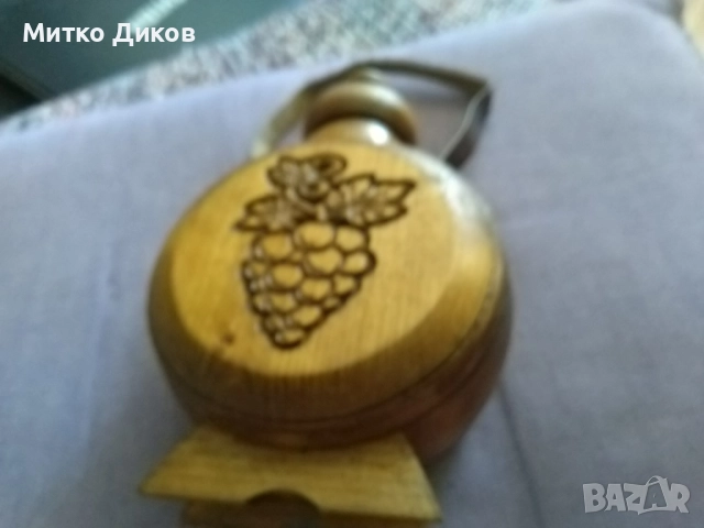 Бъклица отлично състояние от соца на Орешак България грозде Н-175мм и 110х70мм, снимка 9 - Антикварни и старинни предмети - 51515331