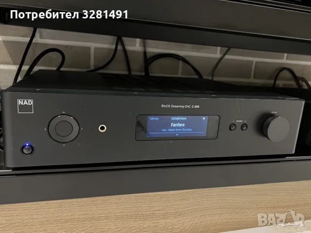 NAD C658 стример и DAC, снимка 2 - Ресийвъри, усилватели, смесителни пултове - 49084400