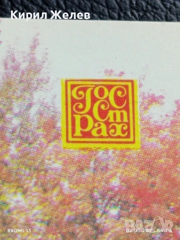 Старо календарче 90г. Русия много красиво рядко за КОЛЕКЦИЯ ДЕКОРАЦИЯ 11273, снимка 3 - Колекции - 51223769