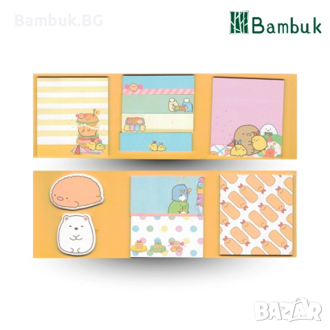 Лепящи бележки “Corner creatures”, снимка 5 - Други - 52579045