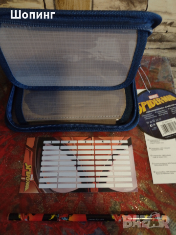 SPIDERMAN - 3D Несесер с аксесоари, ключодържатели, снимка 7 - Ученически пособия, канцеларски материали - 44635382