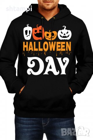 Мъжки Суитчър/Суитшърт Halloween Day,Halloween,Хелоуин,Празник,Забавление,Изненада,Обичаи,