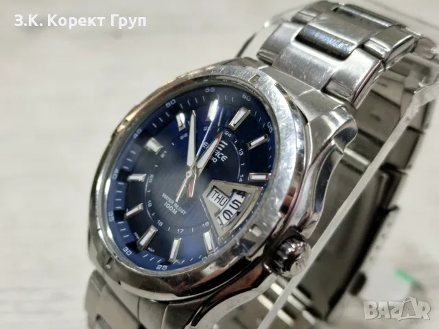 Часовник Casio Edifice EF-129D-2AVEF, снимка 5 - Мъжки - 55964359