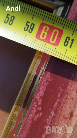 Дървена рамка за картина 88/72 старо злато с орнаменти, снимка 12 - Картини - 52667169