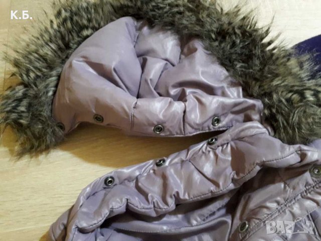 Зимно яке ,,BENETTON" с гъши пух + подарък шапчица, снимка 5 - Бебешки якета и елеци - 34317198