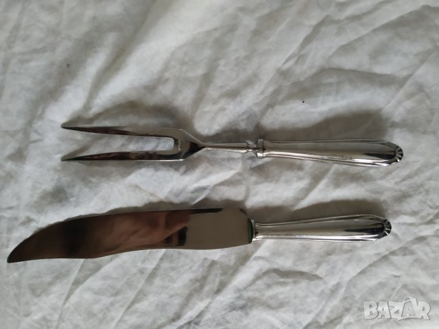 луксозни посребрени прибори-комплект, снимка 3 - Прибори за хранене, готвене и сервиране - 35005753