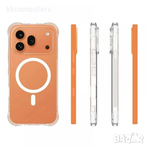 WANLONFENG WL1 Магнитен Прозрачен Калъф за Honor 600 Pro 5G - 2.0mm TPU, 2 стъкла, Anti-yellowing, снимка 6 - Калъфи, кейсове - 54303289