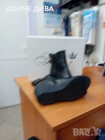 Намаление Дам.боти м1833 черни естествена кожа , снимка 4 - Дамски боти - 51212276