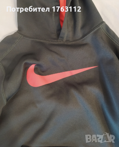 Nike суичър за 10 г дете, носен веднъж , снимка 4 - Детски анцузи и суичери - 44730732