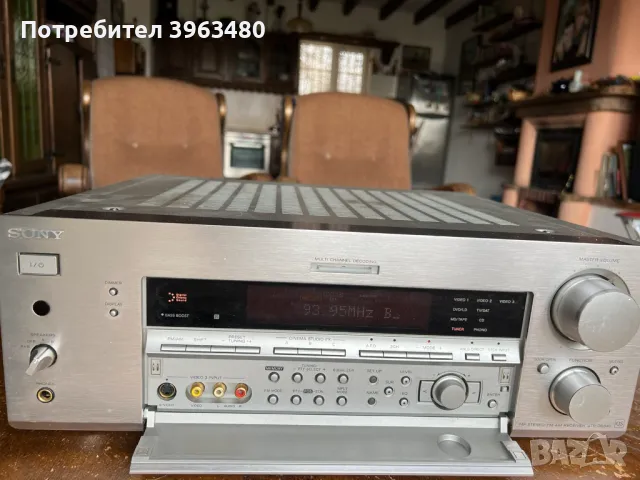 SONY STR DB840 QS ДЕФЕКТЕН, снимка 2 - Ресийвъри, усилватели, смесителни пултове - 48969058