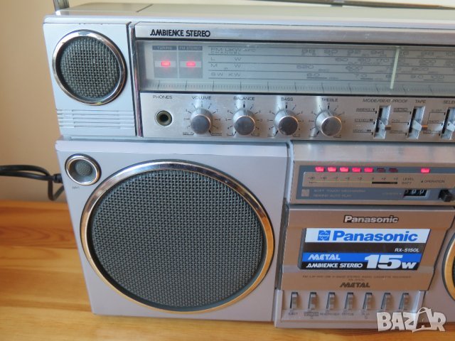 National Panasonic RX-5150LS Ghettoblaster Boombox 1981г, снимка 2 - Радиокасетофони, транзистори - 42903087