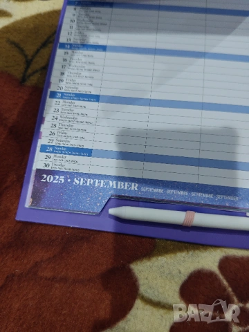 Календар/планер 9.2025-12.2026, снимка 3 - Ученически пособия, канцеларски материали - 54034297