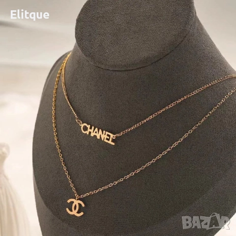 колие от висококачествена стомана chanel 