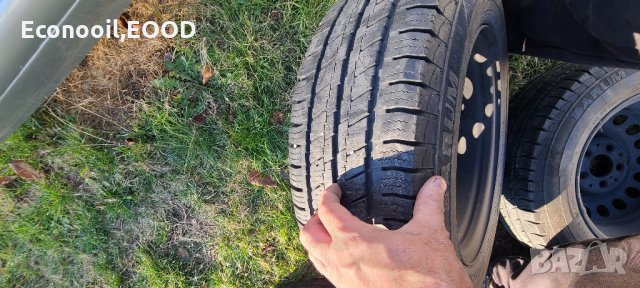 Зимни гуми с джанти Мерцедес Вито бусови, снимка 9 - Гуми и джанти - 35187589