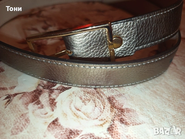 CORTI MILANO Оригинал Нов Дамски Колан Изцяло от Естествена Кожа 90см. , снимка 9 - Колани - 53930936