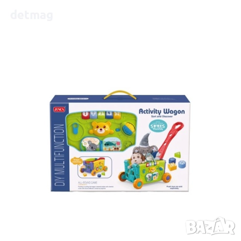 Занимателна количка със звук и светлина DARENLAND