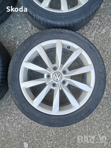 джанти Vw golf 17 5x112 , снимка 4 - Гуми и джанти - 56355527