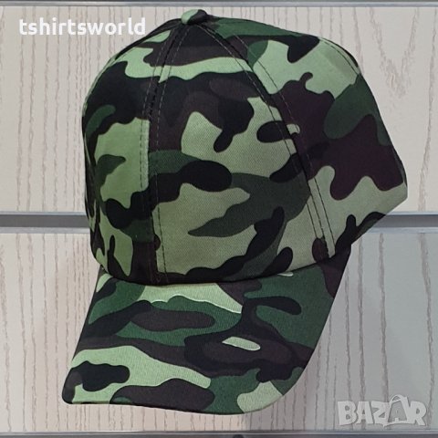 Нова шапка с козирка Камуфлаж, унисекс, снимка 2 - Шапки - 37501862