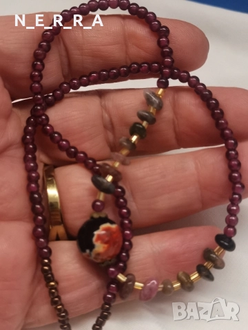 Колие от естествени камъни, снимка 6 - Колиета, медальони, синджири - 52089586