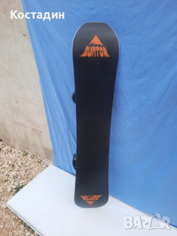 Сноуборд BURTON radius-150см.woodcore-flattop-rocker  с автомати , снимка 8 - Зимни спортове - 53066985
