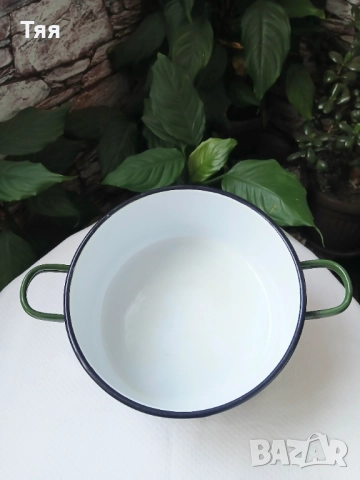 Емайлирана тенджера 5 л, снимка 4 - Съдове за готвене - 52458334