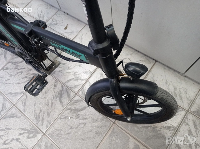 Ел HITWAY 16ц сгъваемо 36v мотор 250, снимка 8 - Велосипеди - 53909090