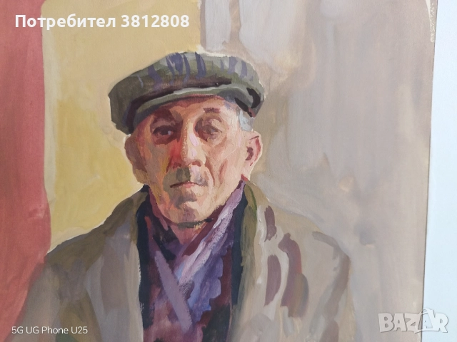 Владимир Вичев /1917-1979/ гваш 1952г, снимка 3 - Колекции - 52233288