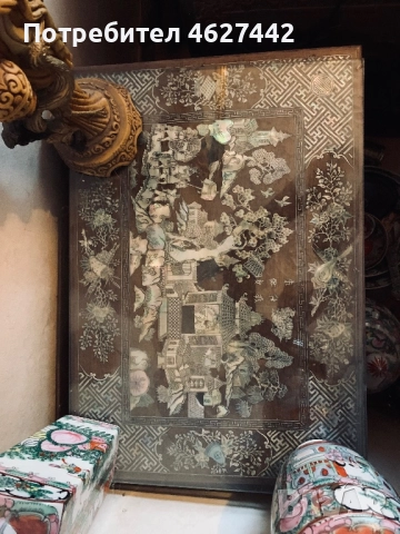 Уникална  старинна спална , снимка 7 - Спални и легла - 52356012