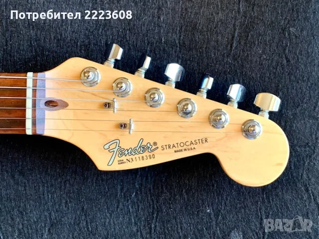 Fender Stratocaster American Standard (1993), снимка 7 - Китари - 56346259
