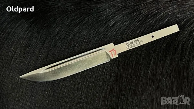 Висококачествено острие за монтиране на нож. Тип острие: финландски нож (drop point). 